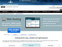 Tablet Screenshot of domain-website-hosting.com